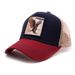 Gorra de béisbol unisex vintage de algodón con bordado de animales, gorra de red, gorra de pato, gorra de camionero, gorra de pollo_voghion.com