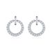 Earrings for women simple personality versatile circle earrings cold style anti allergic small earrings_voghion.com