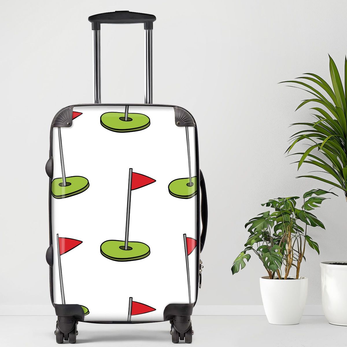 Golf2 Luggage, 20/24/28 Inch Luggage, Carry-On, Custom Luggage, Luggage Set, Suitcase, Travel, Vacation, Cabin Suitcase, Custom Suitcase, Personalized Luggage_voghion.com