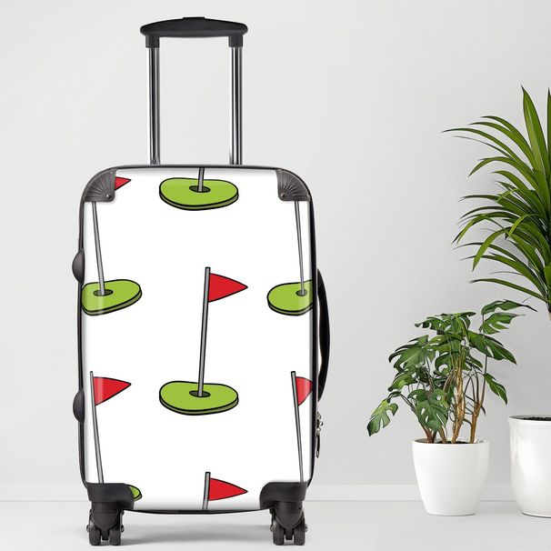 Golf2 Luggage, 20/24/28 Inch Luggage, Carry-On, Custom Luggage, Luggage Set, Suitcase, Travel, Vacation, Cabin Suitcase, Custom Suitcase, Personalized Luggage_voghion.com