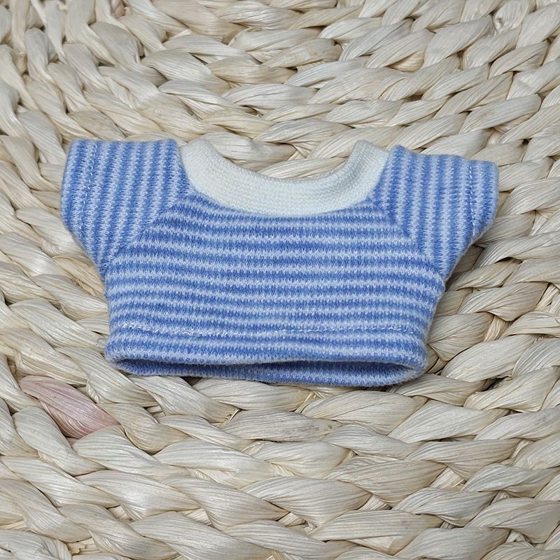 Dolls Clothes Accessories First And Second Generation Sweatshirt Overalls Suit Blind Box Macaron Clothes Suit Change Baby Clothes_voghion.com