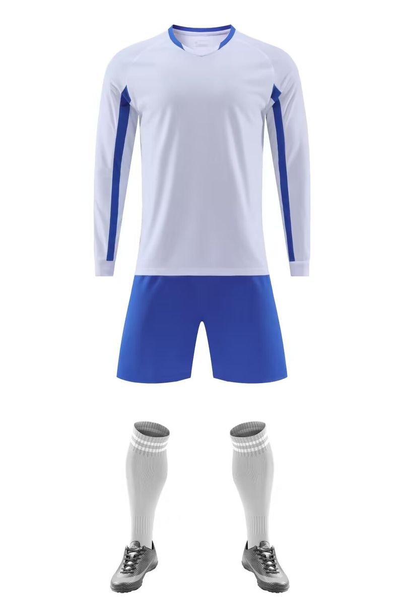 Men's Clothing  adult children's football training suit long-sleeved football jersey football suit sweat-absorbent breathable men_voghion.com