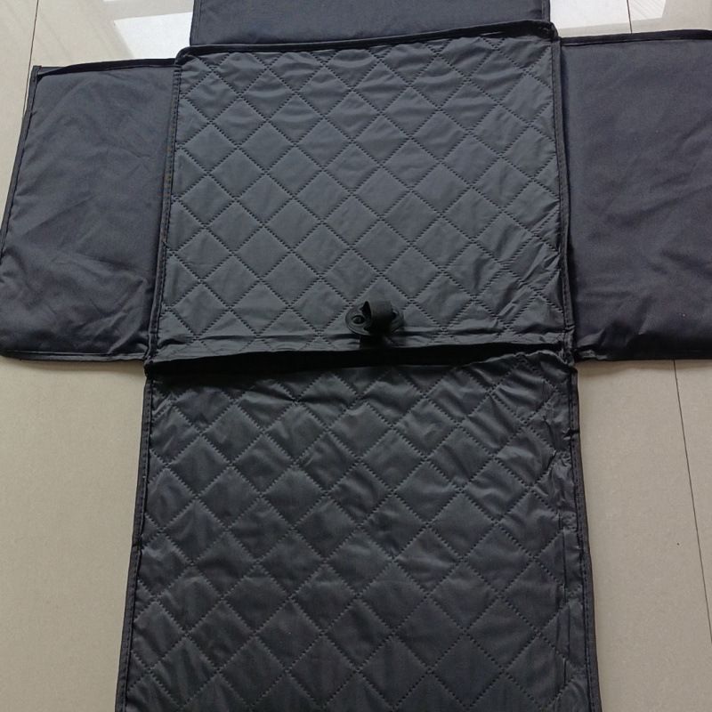 Alfombrilla de aislamiento para coche para perros pequeños, antisuciedad, para asiento trasero y copiloto delantero_voghion.com