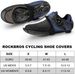 ROCKBROS Fahrrad Überschuhe Fahrradschuhe Überschuhe Wasserdicht Reflektierend_voghion.com