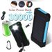 Power Bank solare da 10000 mAh, ultra-capacità, impermeabile, portatile, per esterni, con LED, batteria esterna per iPhone e Samsung._voghion.com