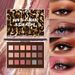 USHAS18 Leopard Pattern 18 Color Eye Shadow Brown Disc ES4339_voghion.com