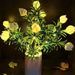 Gardenia Azalea Rose Battery-Powered Night Light High-End Atmosphere Romantic Valentine Internet Celebrity Gift Table_voghion.com