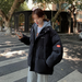 Veste en coton ample pour femme, nouvelle édition coréenne, épaisse, célébrité Internet, hiver 2024_voghion.com