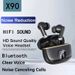X90 Bone Bluetooth Earbuds Conduction Wireless Bluetooth Headphones Sports Earphones HiFi Sound Quality Waterproof TWS Headset_voghion.com