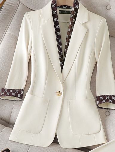 Abbigliamento da donna in primavera e in estate, temperamento alla moda, vestibilità slim, abiti professionali e casual, abbigliamento da lavoro di alta qualità per le donne_voghion.com