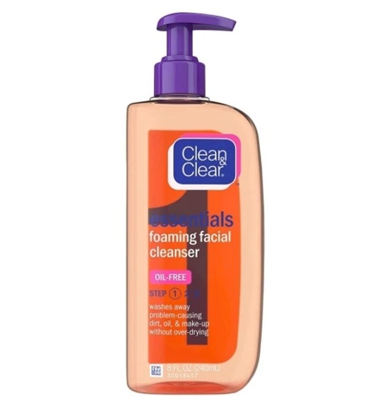 In Stock Us Clean & Clear CLEAN&CLEAR Oil Control Conditioning Facial Cleanser Facial Cleanser 240ml Oil-Free_voghion.com