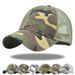 Unisex Camouflage Baseball Cap, Camouflage Mesh Cap, Sommer Atmungsaktive Duckbill Cap, Mesh Duckbill Cap, Student Baseball Cap, Sonnenblende Cap_voghion.com