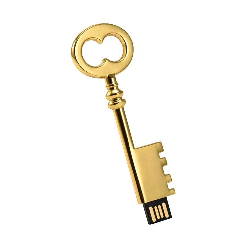 USB 2.0 Flash Sürücü %100 Gerçek Yaratıcılık Kapasitesi Bakır Anahtar 64GB 128GB Yeşil Mücevher Hatıra Önemi Bellek_voghion.com