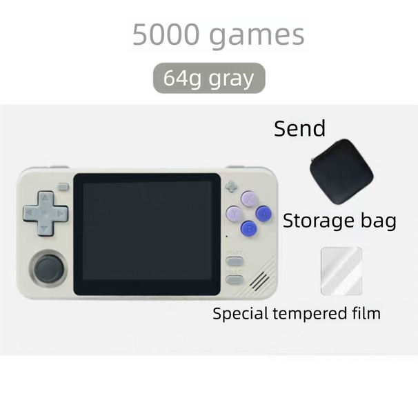 Powkiddy Open Source RGB10X Neue vertikale tragbare Mini-GBA-Handheld-Spielkonsole_voghion.com