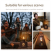 New Kerosene Lamp Bluetooth Outdoor Portable Flame Speaker Camping Atmosphere Desktop Night Light Speaker_voghion.com