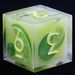9 Polyhedral Resin Dice D And D Set Verdant Citrus Fresh For Dungeons Dragons RPG_voghion.com