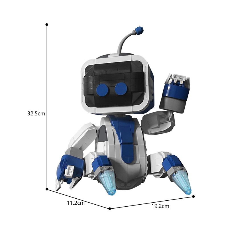 Buildmoc Ideas Game Astroed Robots Figures Bot MOC Set Building Blocks Kits Toys For Children Kids Gifts Toy 916PCS Bricks_voghion.com