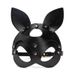 BLACKWOLF Leather Mask Cats BDSM Eye Patch Bunny Intimate Toys Women Adults Halloween Masquerade Masks For Costume Party_voghion.com