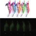 11g 10cm Simulation Lure 5 Colors Plastic With Hook Fishing Bait No. 2.5 Luminous Wooden Shrimp_voghion.com