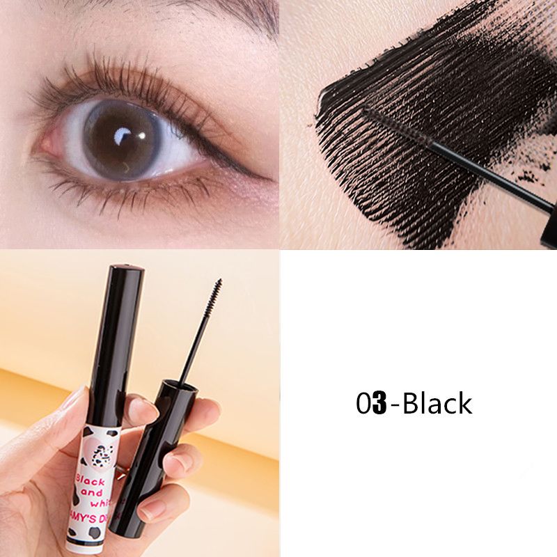 Mascara Waterproof Ultra-fine Long Lasting Extension Eyelashes Lengthening Curling Mascara Black Brown Eye_voghion.com