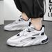 Spring New Breathable Mesh Men's All Match Platform Sports Casual Running Daddy Tide Shoes_voghion.com