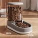 Dog drinking fountain cat automatic feeder dog feeding water cat drinking water flowing water unplugged kettle pet supplies_voghion.com