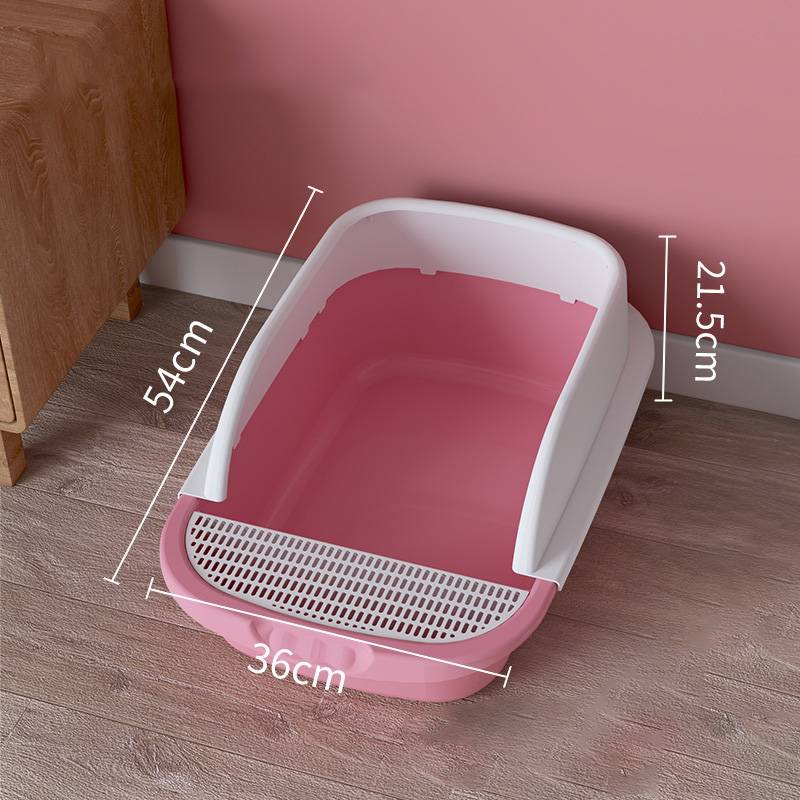 Cat Litter Boxes Fully Enclosed Cat Litter Box Splash Proof Large Fully Enclosed Cat Toilet Litter Box_voghion.com