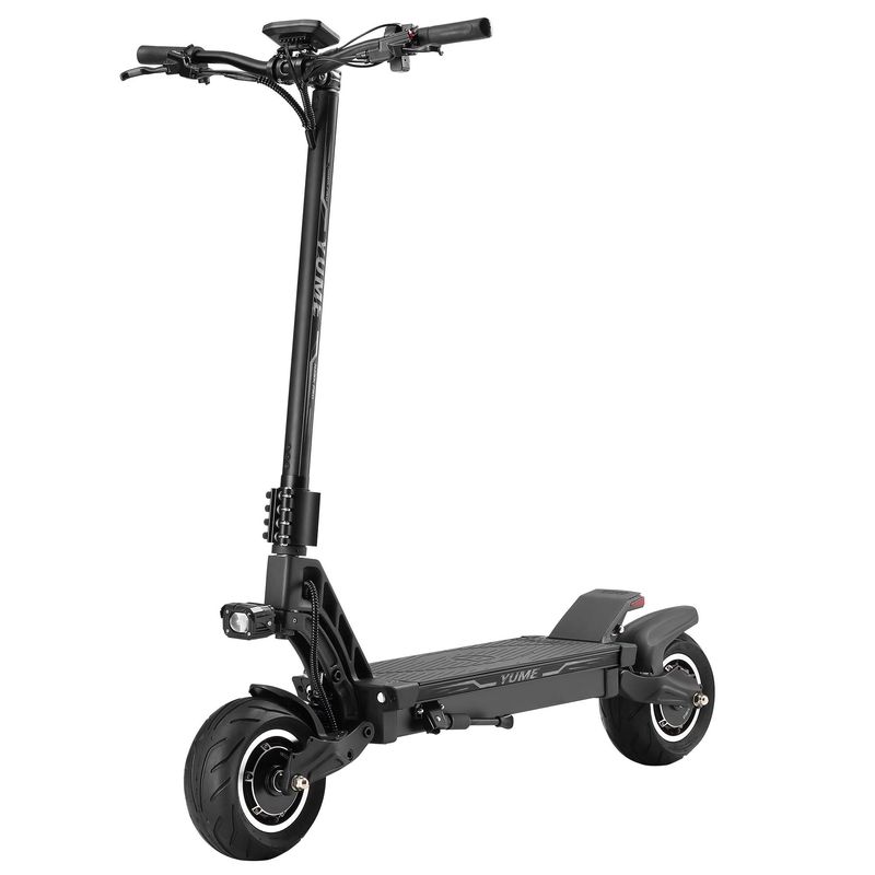 Trottinette électrique YUME HAWK Pro, 3000 W x 2 moteurs, batterie 60 V 30 Ah, vitesse maximale de 50 mph, pneus tout-terrain sans chambre à air 10 x 4,5'_voghion.com