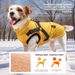 Nuovo Pet Warm Large Comodo Impermeabile Giacca in Cotone con Blocco della Temperatura Vestiti per Cani di Piccola Taglia Guinzaglio Antivento_voghion.com