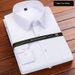 Pulse Pulse White Men Long Sleeve Solid Color Men's Style Loose Non-Iron Business Black Thin Korean Cotton Shirt_voghion.com