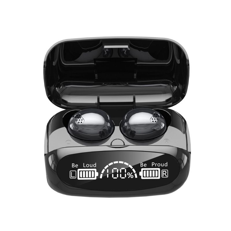 M32 TWS Kabellose Kopfhörer Stereo-Ohrhörer Bluetooth-5.1 Sport Wasserdichtes Ohrhörer-Headset mit Mikrofon 2000mAh Ladebox_voghion.com