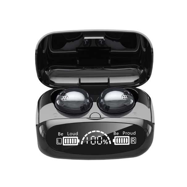 M32 TWS Kabellose Kopfhörer Stereo-Ohrhörer Bluetooth-5.1 Sport Wasserdichtes Ohrhörer-Headset mit Mikrofon 2000mAh Ladebox_voghion.com