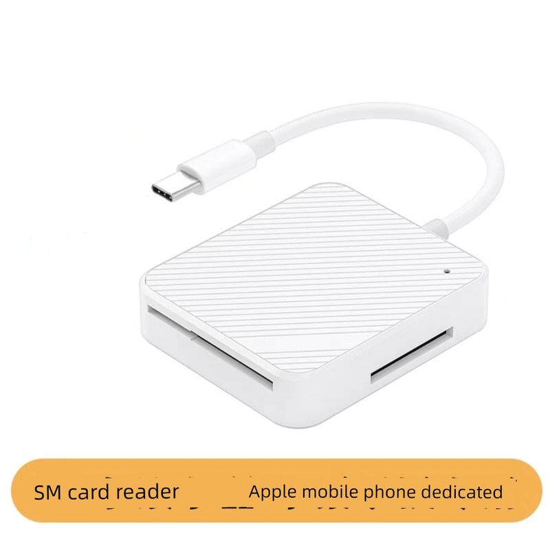 SM Card Reader Suitable For Olympus Fuji CCD Camera Iphone Android Typec Mobile Phone Computer_voghion.com