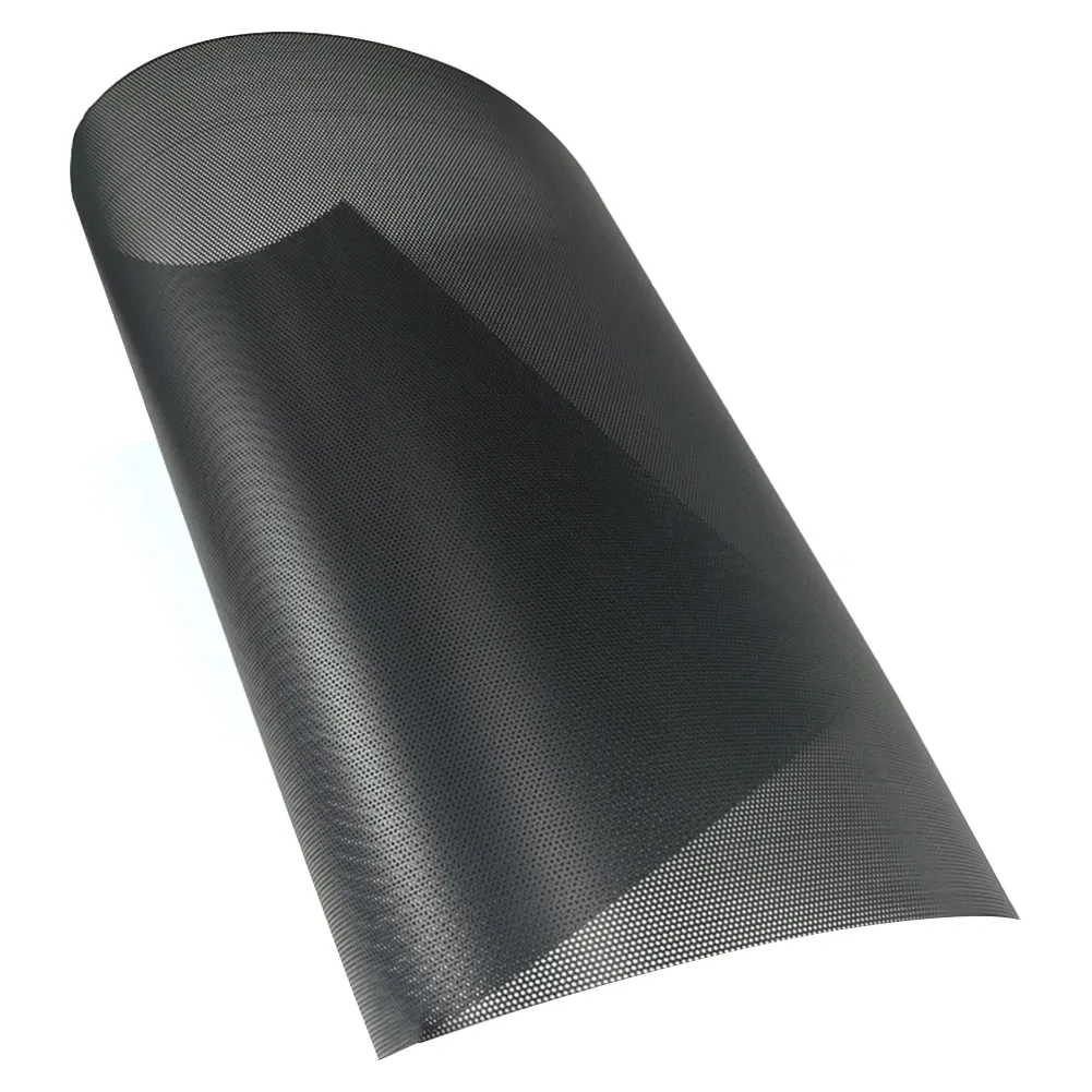 Computer PC Dustproof Cooler Fan Case Cover Black Dust Filter Mesh Roll 1m Length 30cm Width 0.3mm Thickness 0.8mm Mesh Hole_voghion.com
