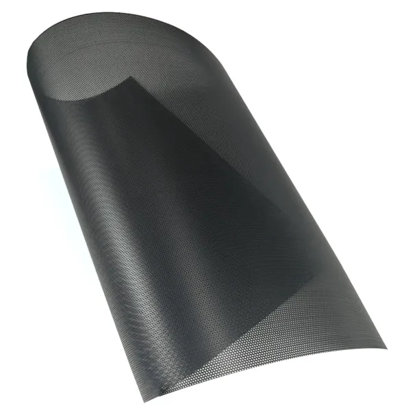 Computer PC Dustproof Cooler Fan Case Cover Black Dust Filter Mesh Roll 1m Length 30cm Width 0.3mm Thickness 0.8mm Mesh Hole_voghion.com