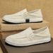 Canvas Herrenschuhe Sommer Casual Leinenschuhe Herren_voghion.com