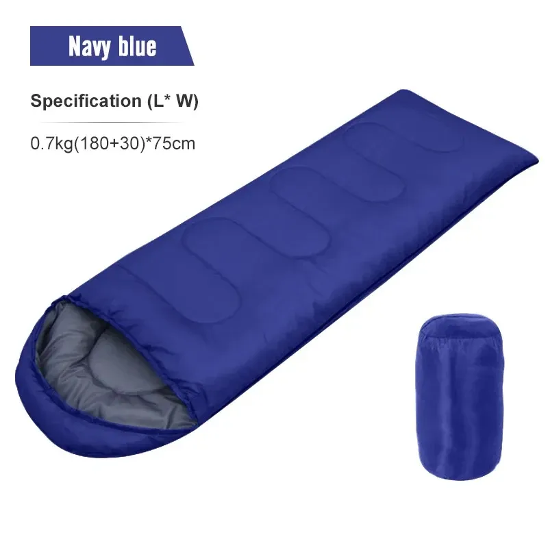 Sleeping Bag Lightweight 4 Season Warm Envelope Backpacking Outdoor Cotton Winter Sleeping Bag_voghion.com