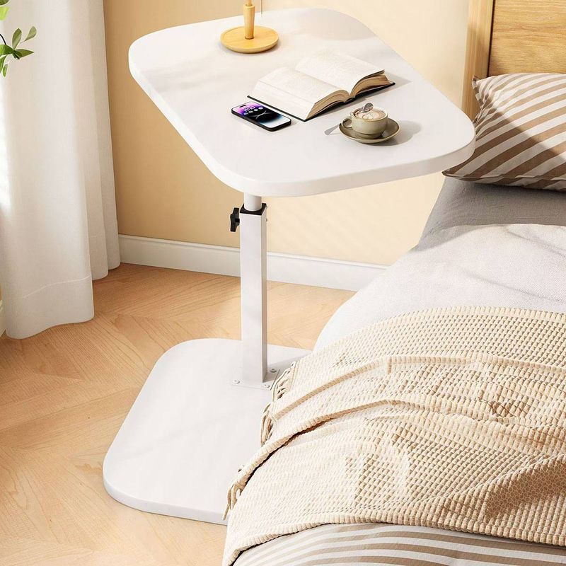 Adjustable Height Multi-functional Side Table, Coffee Desk, Perfect For RVS, Bedrooms And Living Rooms_voghion.com