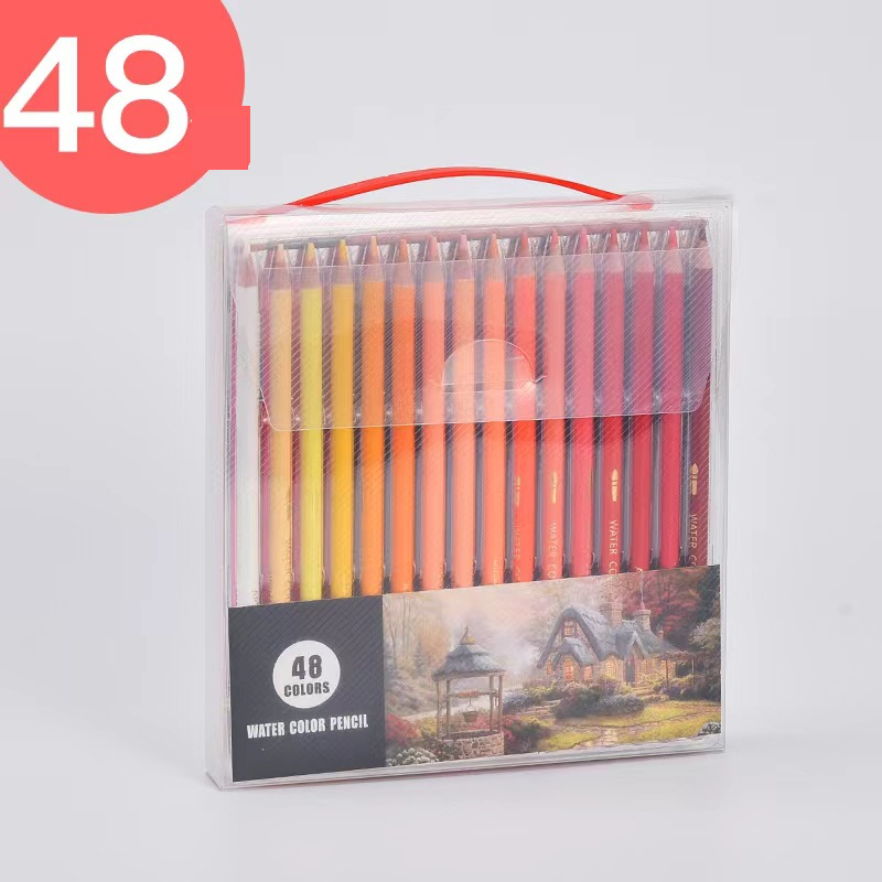 210-Color Watercolor Pencils Set, Water Soluble Colored Pencils For Artists, Students & Hobbyists, Premium Wooden Art Supplies For Sketching_voghion.com