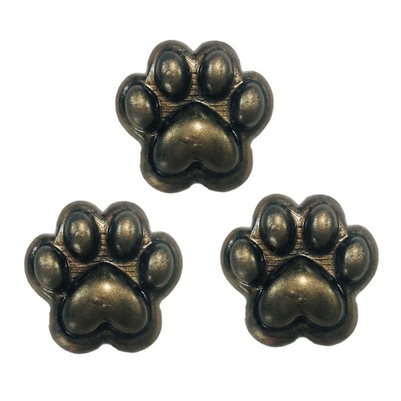 Resin For Cute Cupboard Knobs Furniture Wardrobe Bronzed Hardw 3 Knobs Handles Paw Cat Kitchen Pulls Cabinet Dresser Drawer Pcs_voghion.com