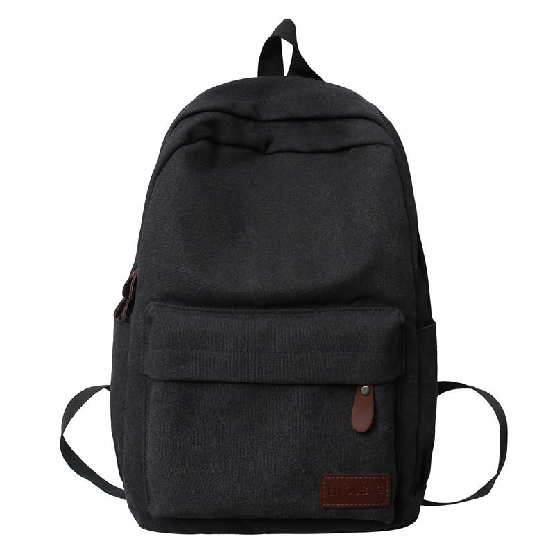 Sac à dos en toile de grande capacité pour homme, idéal pour l'école, les voyages en plein air, en tissu Oxford, pour hommes et femmes_voghion.com