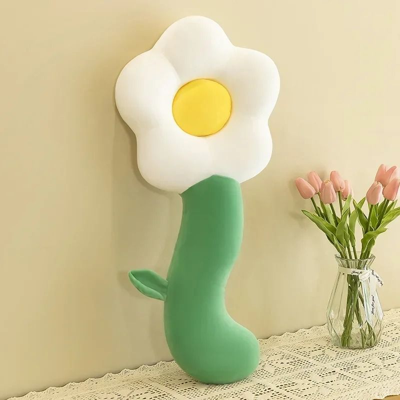 Long Flower Body Pillow - Sofa Bed Decorative Cushion_voghion.com