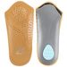 Orthopädische Einlegesohlen mit Fußgewölbestütze für Plattfüße – Atmungsaktive und rutschfeste Halbeinlegesohlen für Damen und Herren (Hellbraun, 6 Größen)_voghion.com