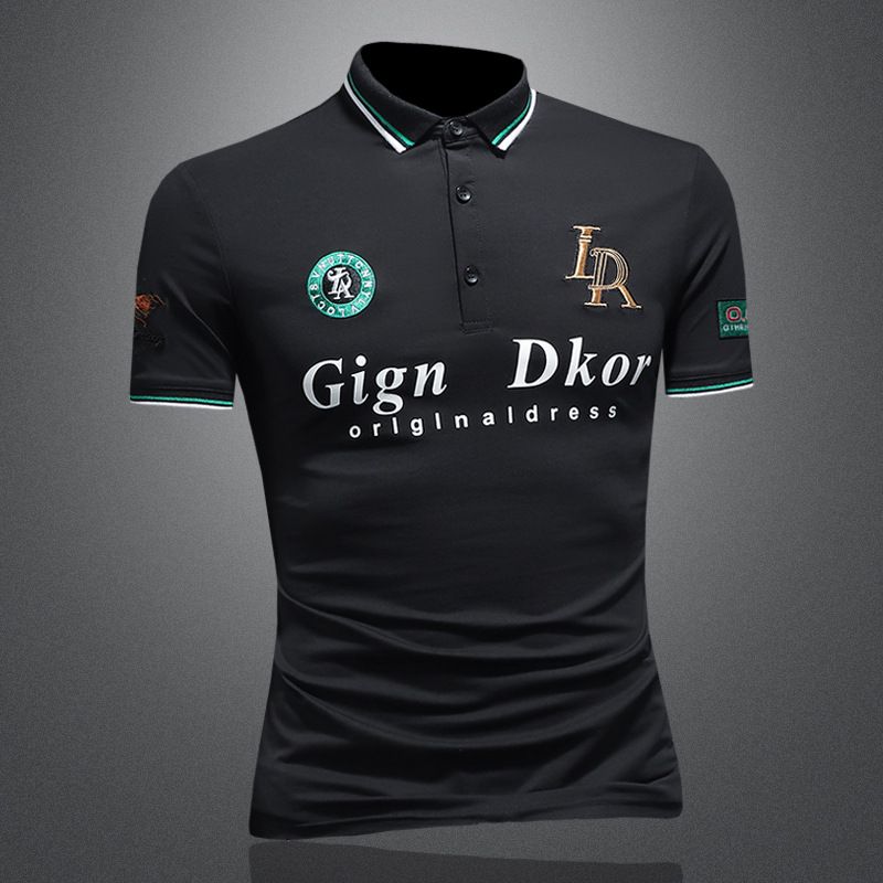 Erkek iş gündelik basit yarım kollu_voghion.com