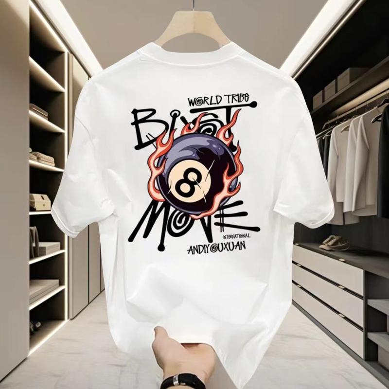 2024Men's high-quality round-neck pullover short-sleeved t-shirt_voghion.com