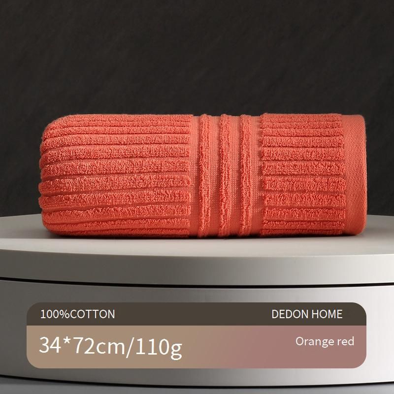 Home Textile 100% Cotton Thicken Highly Absorbent And Quick Dry Towel Super Soft Towel_voghion.com