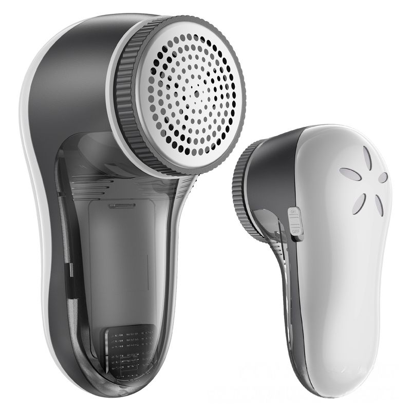 Fabric Shaver – Battery-Powered Lint Remover For Sweaters, Coats & Knitwear (Grey, ABS Material)_voghion.com