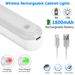 Nattlampa med rörelsesensor LED-nattlampa USB-laddningsbar nattlampa barn för sovrum kök bakgrundsbelysning för skåp_voghion.com