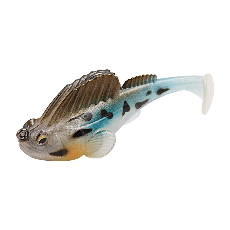 Esca artificiale Dieci colori Esca morbida in silicone Mini T Tail Piombo Pesce 6cm8g Anti-sospeso Pesce che salta sul fondo Esca per spigole con bocca rovesciata_voghion.com
