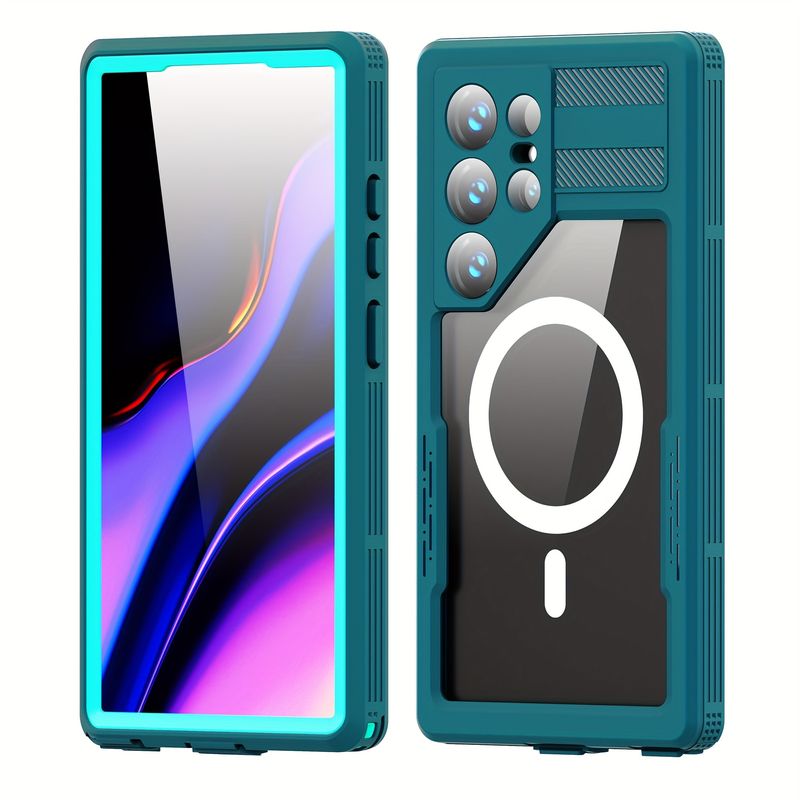 REAPP for Galaxy S24 Ultra Case Waterproof, Built-in Lens & Screen Protector, Full Shockproof, Dust Proof, IP68 Waterproof Case for Samsung S24 Ultra_voghion.com